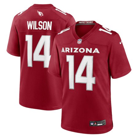 Men's Arizona Cardinals Michael Wilson Nike Cardinal Team Game Jersey